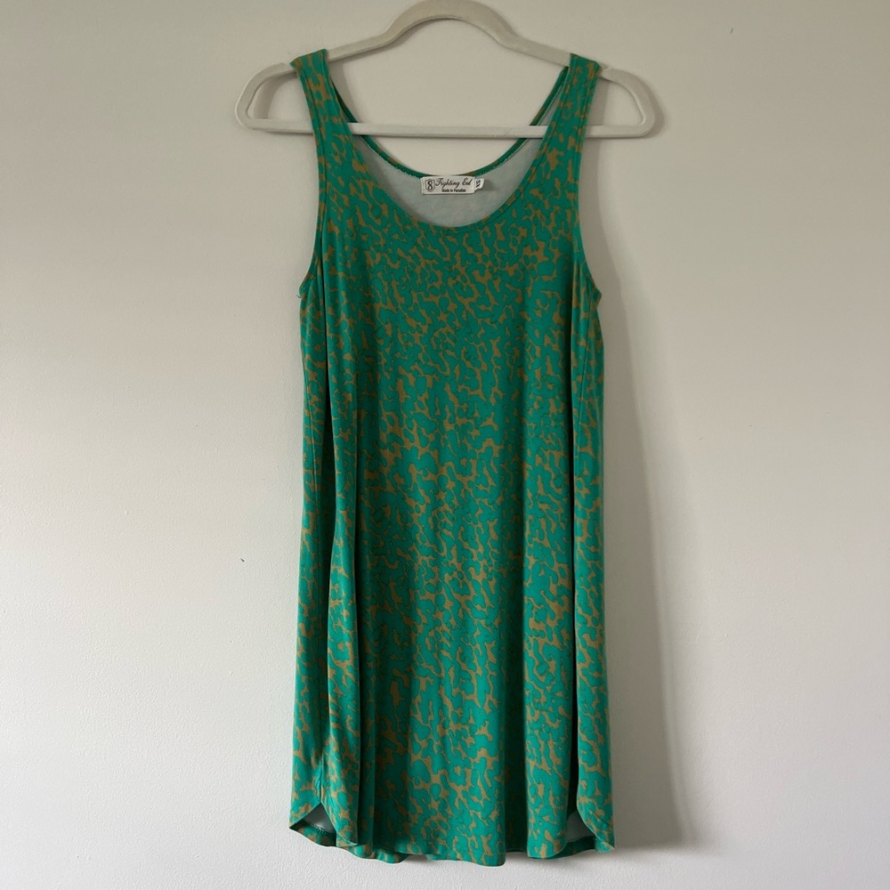 Fighting Eel Cheetah Mini Dress